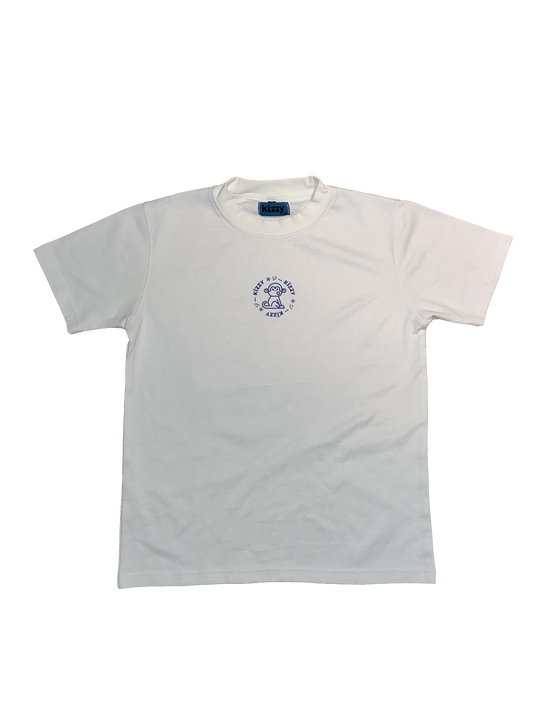 100% Organic Cotton Monkey T-Shirt (Blue)